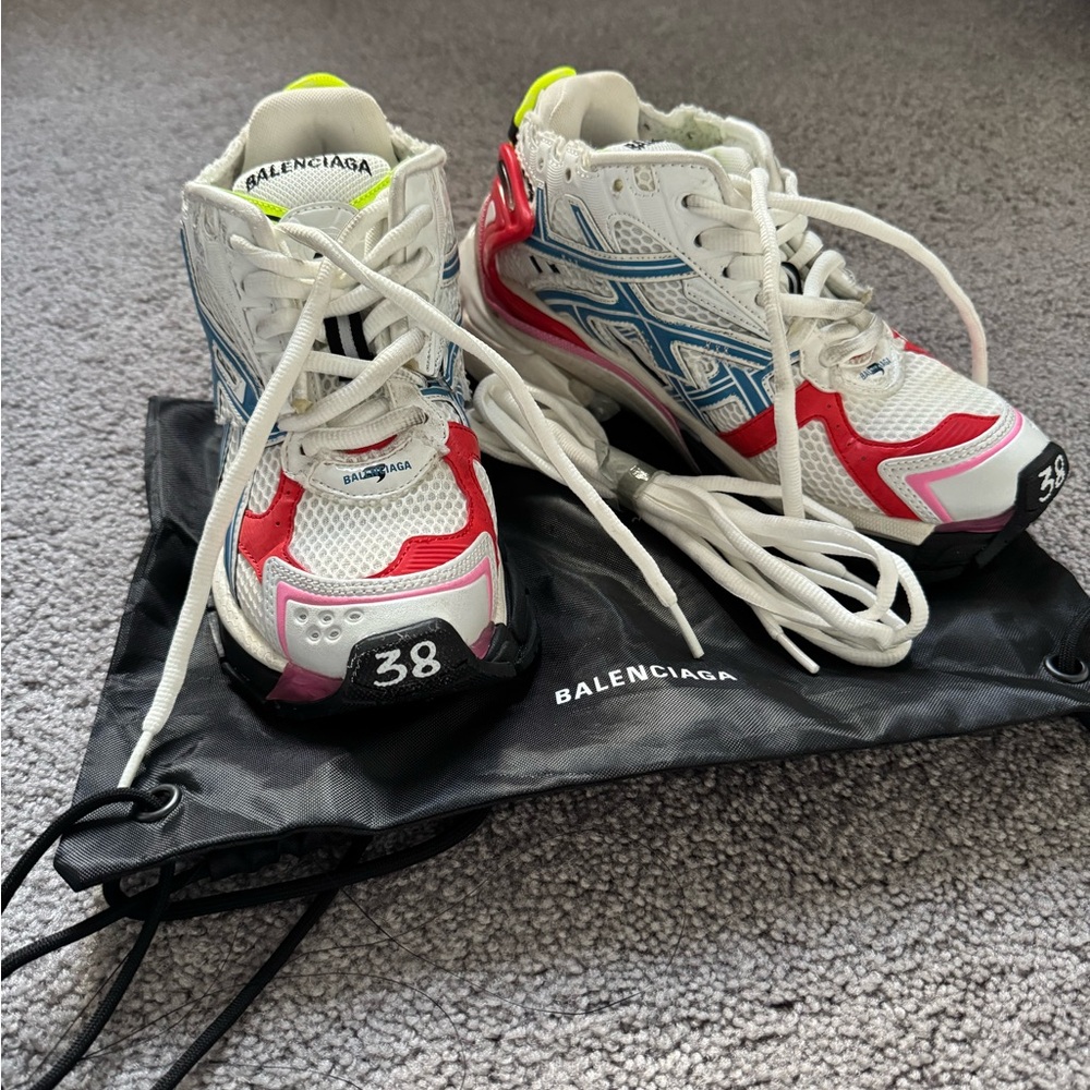 Balenciaga Multi Colored Runner Sneakers